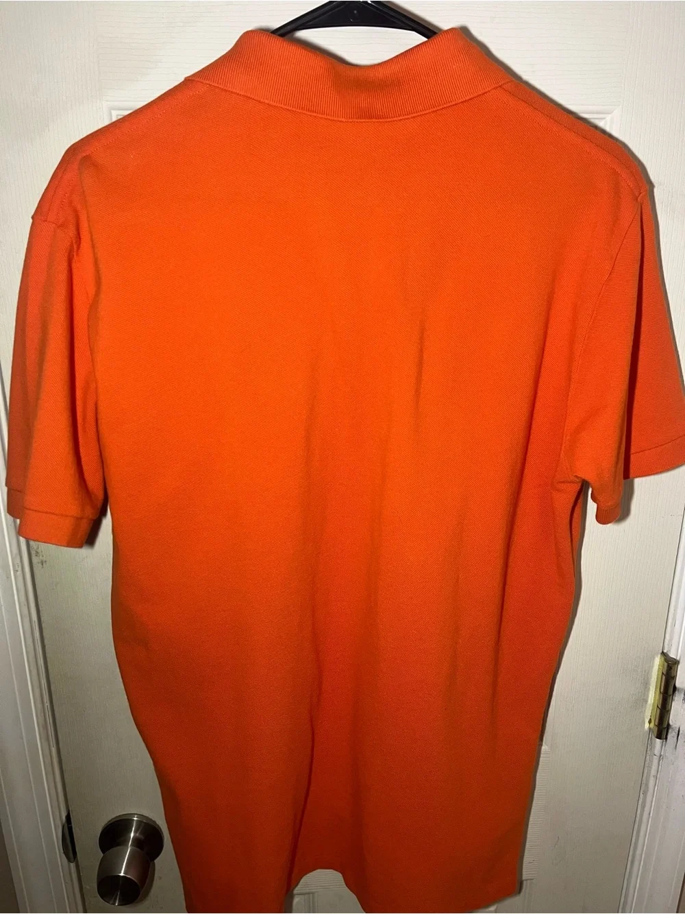 Polo Ralph Lauren Orange RLPC 1967 Crest Polo Shirt Medium VERY GOOD CONDITION
